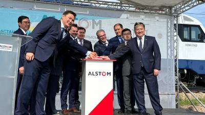 В Астане стартовало строительство нового сервисного центра Alstom